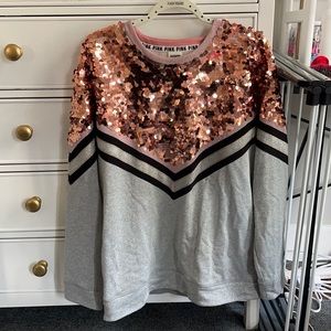 Victoria’s Secret Sequin Crew Neck